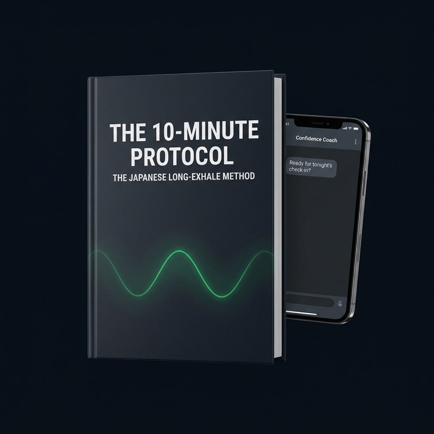 The 10-Minute Protocol — the Japanese long-exhale method, plus a private AI coach